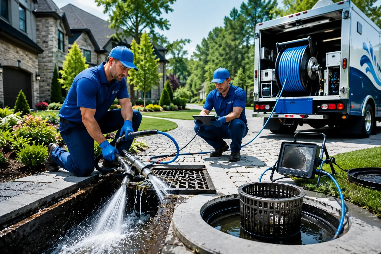 Local outdoor drain cleaning professionals in Knightdale, NC