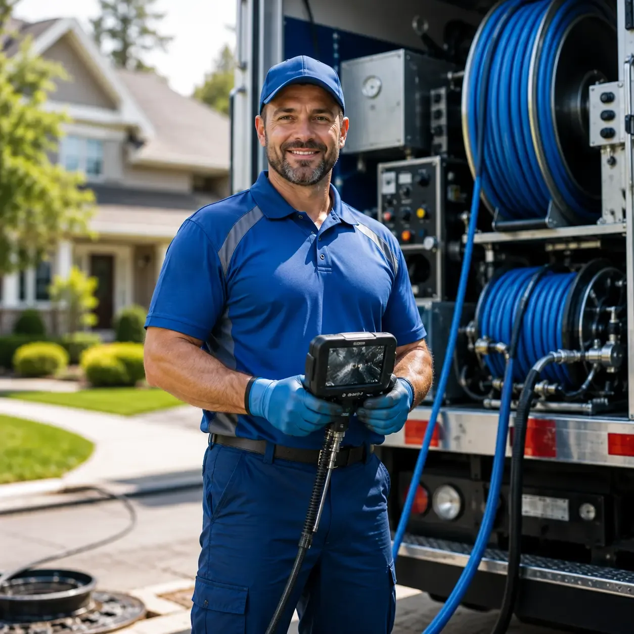 Local outdoor drain cleaning specialists in Knightdale, NC